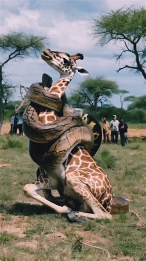 wildanimalsdiscussion20 on Instagram: "Python bite a neck of giraffe to take down 🥲 _ _ _ _ _ _ _ #python #giraffe #pythonvsgiraffe #pythonhunt #wildanimals #wildanimalsafari #wildlifephotos #wildlifeprotection #natgeowild #naturephotography #nature #krugernationalpark #kruger #maasai #netgeo #netgewildlife #discovery #discoverearth #wildlife_inspired #wildlifesafari #wildlifeaddicts #nationalgeographic"