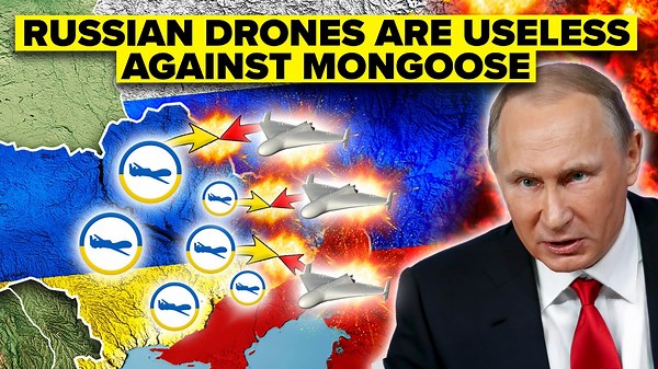 MONGOOSE... Ukraine’s JET-Powered, SHOTGUN-Carrying Drone