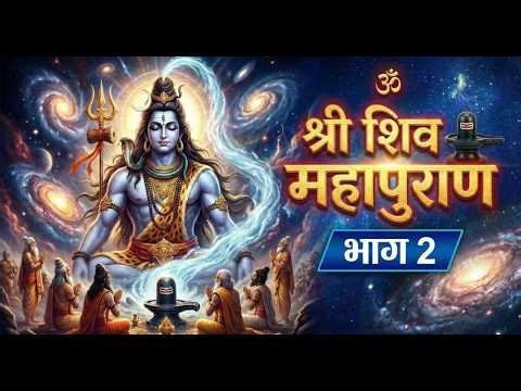 श्री शिव महापुराण कथा भाग 2 | सती वियोग, पार्वती विवाह | सम्पूर्ण रुद्र संहिता | Shivpuran