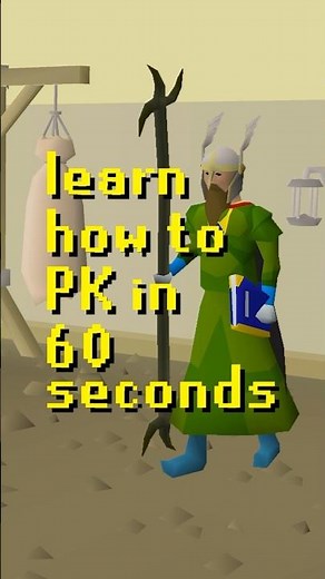 Learn how to PK in 60 seconds... ⚔️ #oldschoolrunescape #osrs