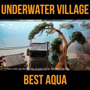 How To Make Underwater Village Source : https://bit.ly/Bestaqua | Aquascape Hobby