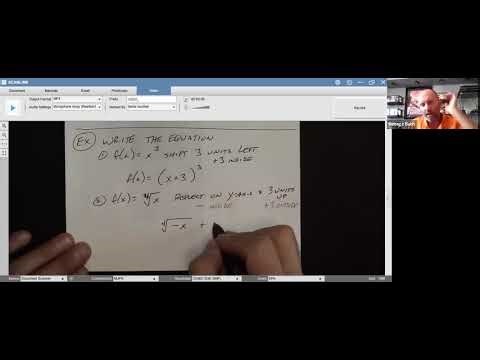 Precalculus I Lesson 11 Examples