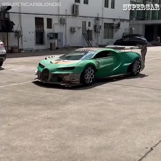 6.5M views · 143K reactions | This Bugatti replica was built in a Chinese backyard and the details are unbelievable! 勞 Thanks to Mechanic Jack's team | Supercar Blondie | Facebook