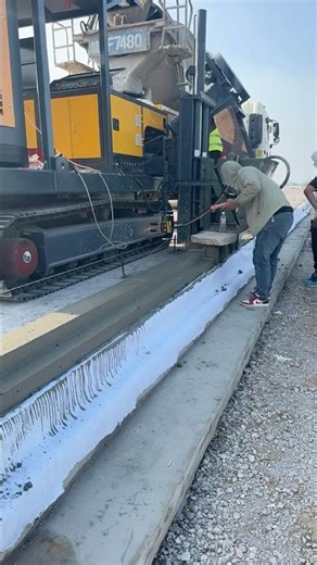 Modern Excavator Digging Canal Satisfying Video 🚧✨ #shorts