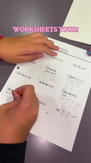 Personalized Worksheets Tour for Grade 9 Students