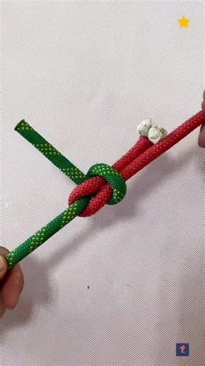 🔥Fast & Beginner-Friendly – Super Simple Sheet Bend! #shorts #rope