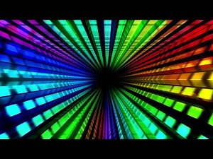 VJ Loops - 4K Colorful VJ Loop Motion Background || Neon Light Tunnel Free Video Background Loops