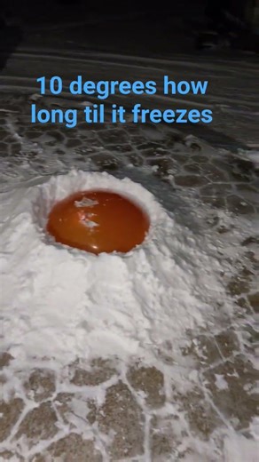 Back Yard Finds NEPA 1-02-2026 Freezing a giant water balloon kinda looks like a volcano Part 1