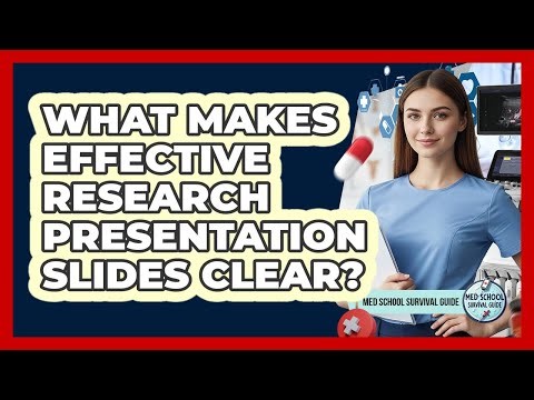 What Makes Effective Research Presentation Slides Clear?