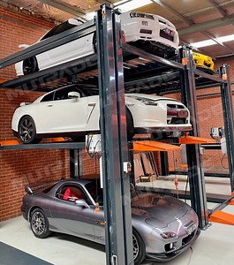 [Hot Item] 3 Car Stacker Vertical Lift Four Post Hydraulic Parking System