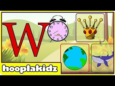 Learn About The Letter W | Preschool Activity | HooplaKidz