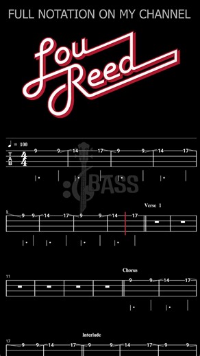 Walk on the Wild Side 𝄢 #loureed #chamisbass