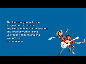 ( ) Anthony Gonzalez, Gael García Bernal - Un Poco Loco (Lyrics from the movie "Coco") | 노래 가사