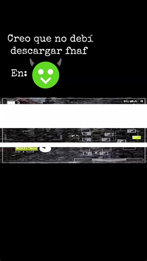 Creo que no debí descargar fnaf en sitios raros 💀 #fnaf | happy mod