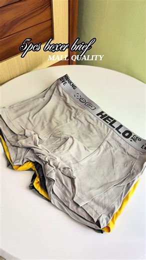 5-Pack Men's Boxer Briefs for Ultimate Comfort