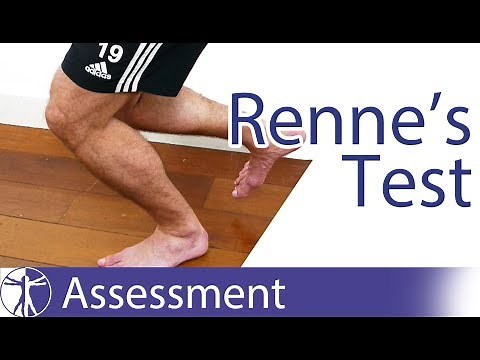 Renne's Test | Iliotibial Band Friction Syndrome ITBS