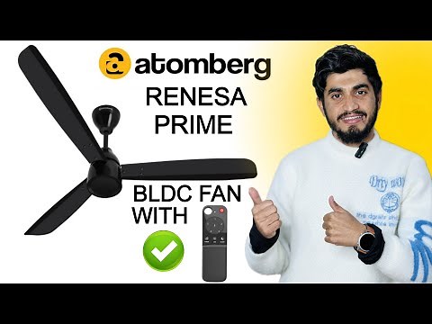 atomberg Renesa Prime 1200mm BLDC Ceiling Fan with Remote Control || Load Testing || RPM Testing