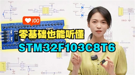经典的！STM32F103C8T6！