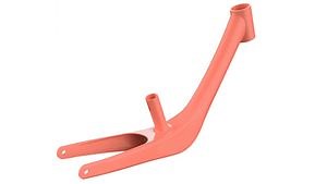 [Hot Item] Nitrogen Injection Molding Products Gas Assist Mold Manufacturing Gas-Assisted Injection Molding Products Plastic Product Manufacturer Molded Buggy Frame