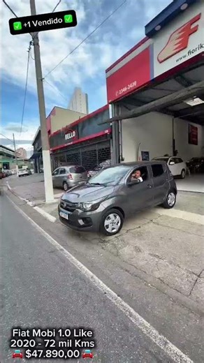 Fiorikar Multimarcas - Fiat Mobi 1.0 Like 2020 já tem novo dono e saiu do estoque!