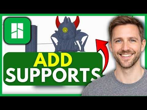 How To ADD Supports In Bambu Studio (EASY) 2026