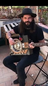 58K views · 788 reactions | This is the amazing inventor/musician & incredible one-man band Sergi Estella themusicman.uk/sergi-estella from Spain playing his great invention, a wine box guitar! This guy can make guitars out of just about anything! instagram.com/sergi_estella www.sergiestella.com & https://twitter.com/sergi_estella | The Music Man | Facebook