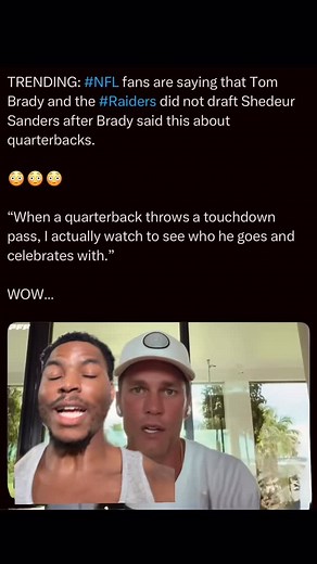 A lot of people are speculating that Tom Brady took shots at Shedeur sanders in his recent interview about his opinion on self promoting quarterbacks. #greenscreen #greenscreenvideo #creatorsearchinsights #shedeursanders, #nfl, #football, #colorado, #cfb | Cassius30