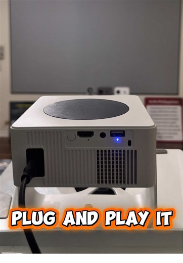 T1 Pro Projector: Effortless Plug and Play Experience