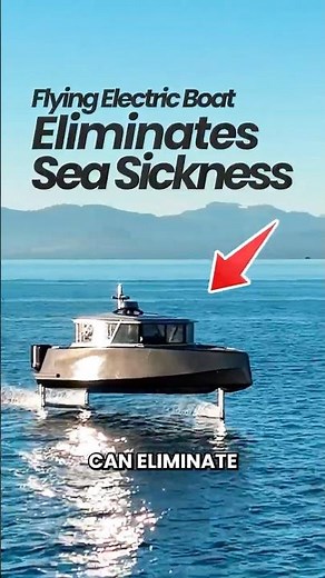 Flying Boat that eliminates Sea Sickness