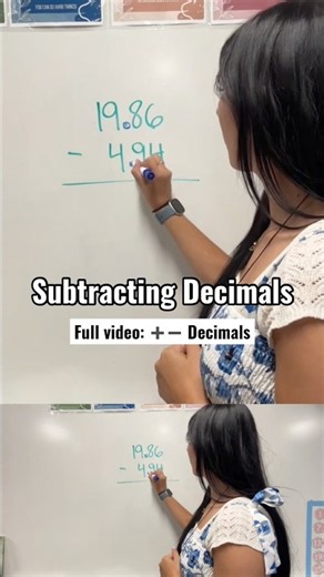 Subtracting Decimals | 5th Grade Math | 6th Grade Math