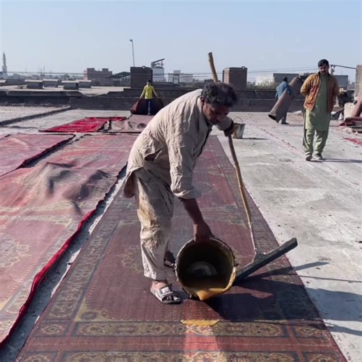 Amazing Carpet Making Process Inside a Manufacturing Factory