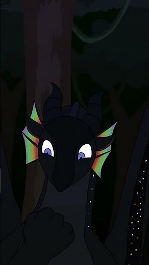 Wings of Fire: Darkstalker and Peacemaker #wingsoffire #animation #wof #shorts #dragon #art