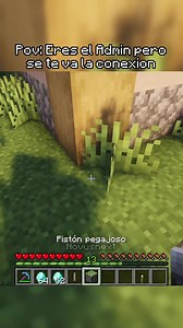 Pov: Eres Admin y pierdes la conexión 😂 #Minecraft #minecraftmemes #minecraftfunny #humor #fypシ゚ #game | NovusNext