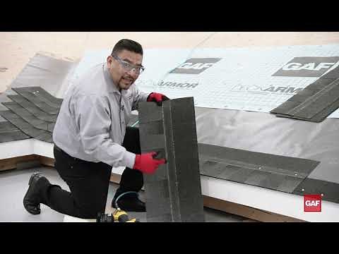 Cómo instalar las tejas Timberline HDZ de GAF