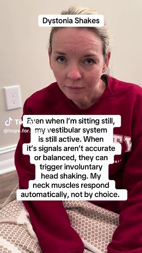 The vestibular system strongly influences dystonia because it directly controls head and neck stabilization. When vestibular signals are inaccurate the brain drives neck muscles into abnormal patterns, leading to dystonic movements and spasms. #TikTokCreatorSearchInsightsIncentive
