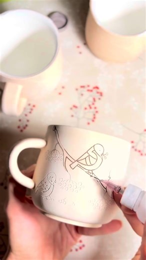 Hand-painted ceramics inspired by nature 🍂 | Etsy