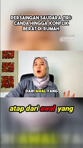 persaingan saudara tiri canda hingga konflik berat