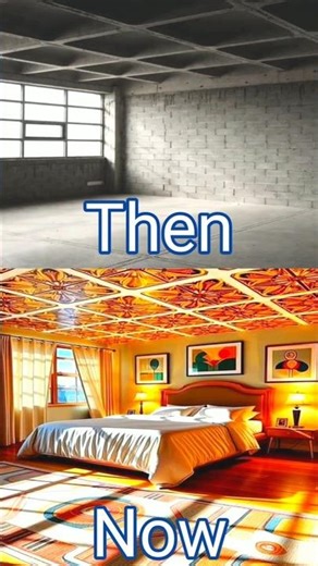 Mid-Century Modern Magic: Watch a Bedroom Transform! 🛋️🔥 #home #midcenturymodern #diy #homechannel