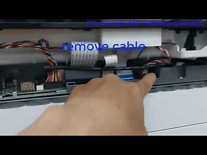 HP error 30.03.45 Scanner failure Printer E77650, replace scan board