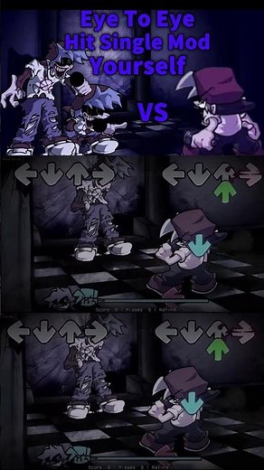 FNF Eye To Eye Hit Single Mod VS [Yourself VS BF] Yourself Sing It Cover