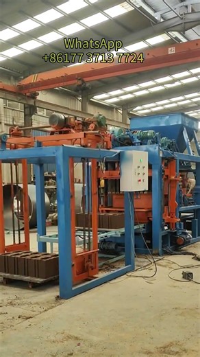 Hydraulic block making machine, fully automatic hollow unburned brick making machine