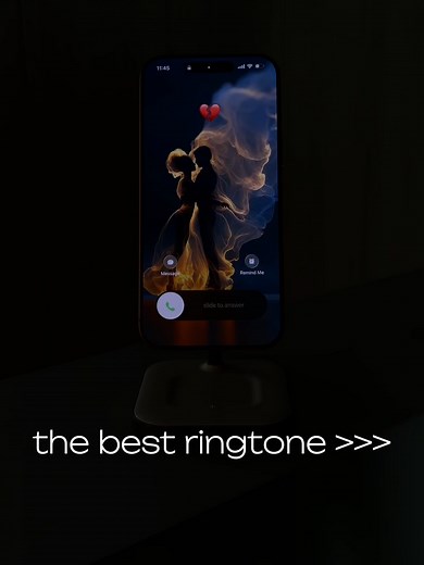 You let it ring a little longer with this one 🤍📞 #ringtone #vibes #phone #sound #fyp