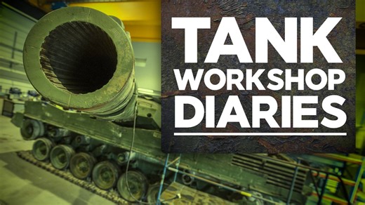 16K views · 340 reactions | The brand new Tank Workshop Diaries fires up with a Leopard 1 overhaul, start of the Churchill restoration and some work on the Morris Armoured Car & Daimler Dingo. | The Tank Museum | Facebook