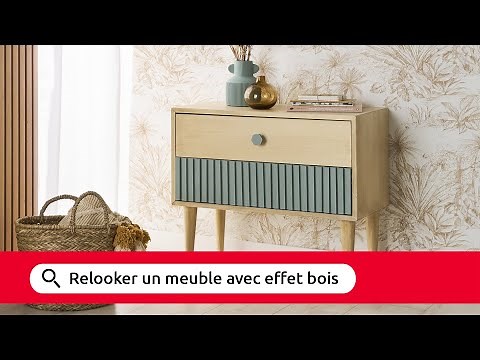Tuto - Relooker un meuble effet bois ✅