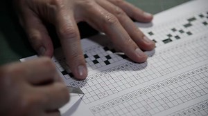 Download Teacher is making answer key template for multiple choices examimation test for free