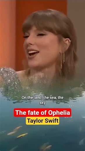 Taylor Swift - The fate of Ophelia (Lyric Video)