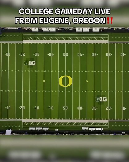COLLEGE GAMEDAY LIVE FROM EUGENE, OREGON‼️
