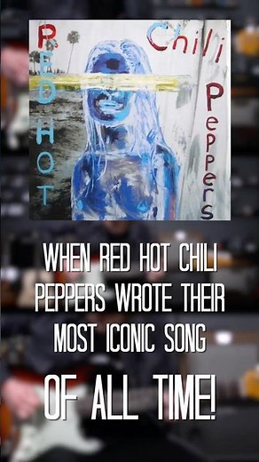 When Red Hot Chili Peppers wrote their most iconic song of all time! (Can't Stop)