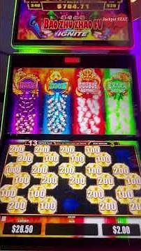 🧨Bao Zhu Zhao Fu Ignite Double and Extra Bonus! Hit the slot on the way out of the casino #slots
