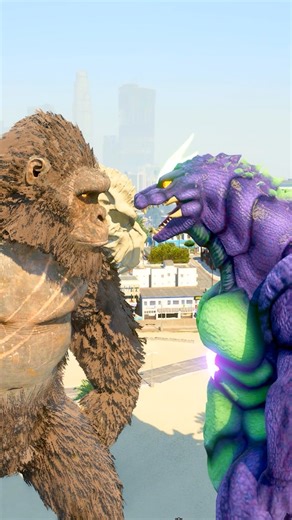 GIANT Lizard vs Godzilla ⚔️ EPIC Battle! Who Wins? 🤔🔥 #shorts